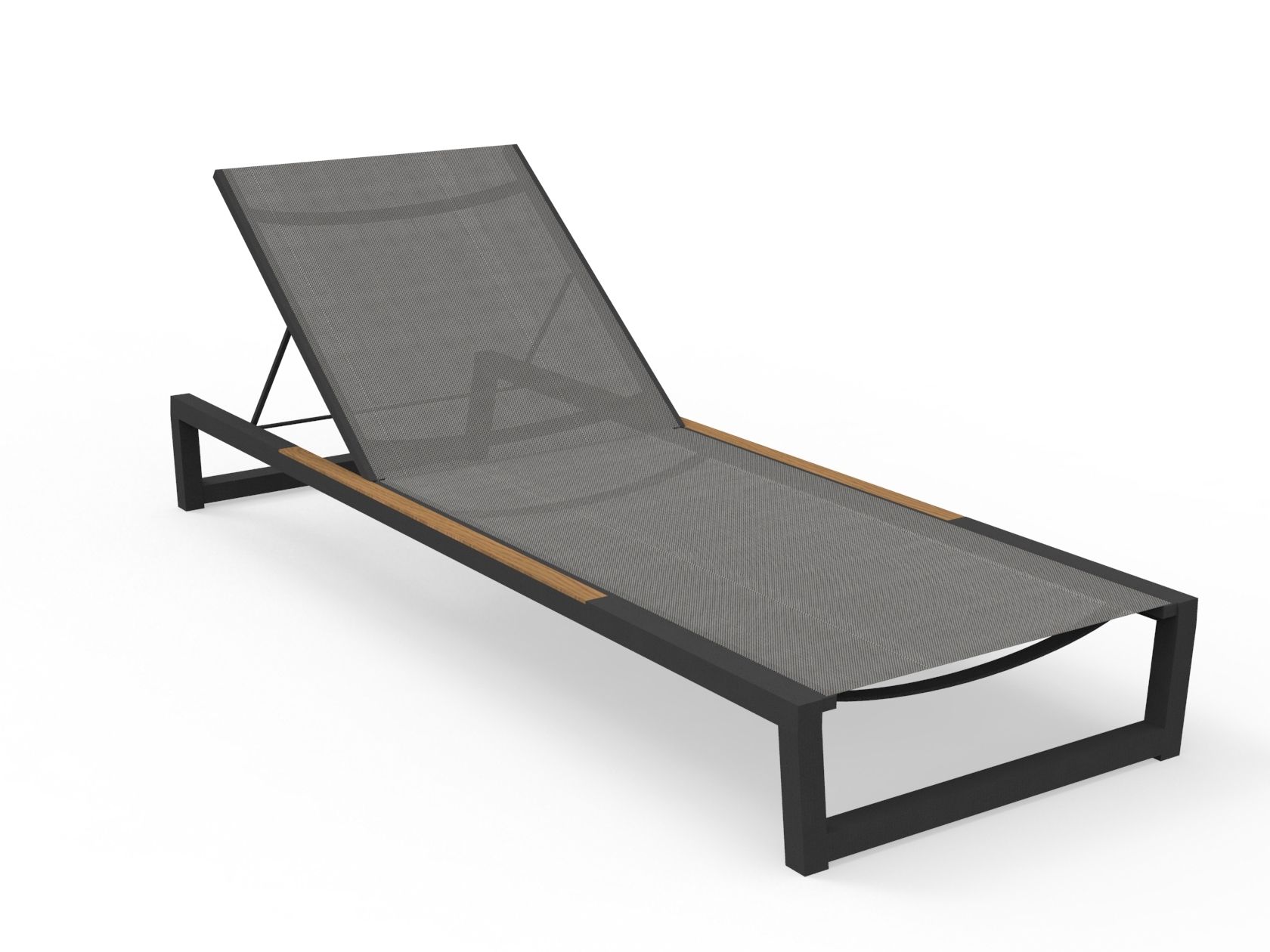 Шезлонг с откидной спинкой Talenti Alabama Alu ARCH-00100323 - Вид №2