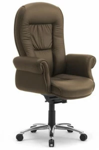 Leyform Кожаное кресло руководителя с подлокотниками  24001