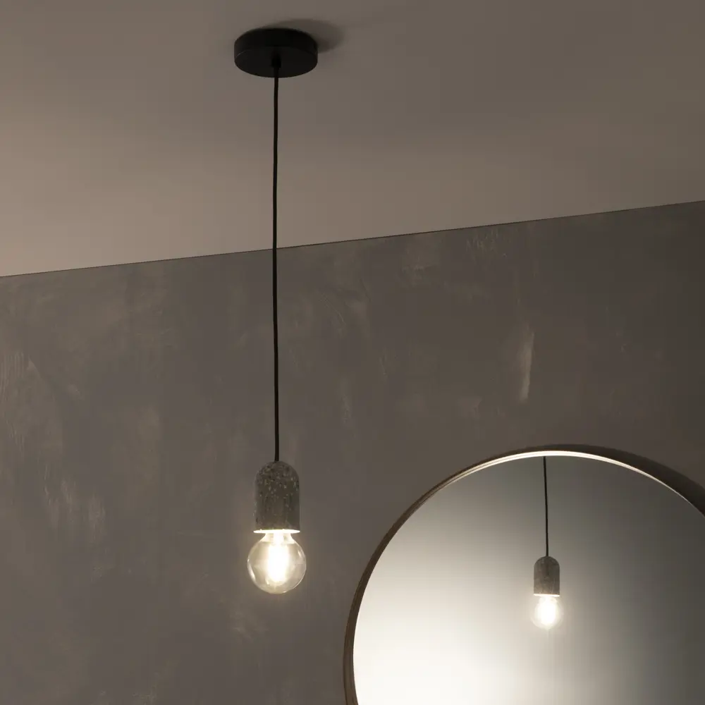 Подвесной светильник INSPIRE Tezzo в индустриальном стиле с цементным эффектом 83054644 STLM-0038842 - Вид №3