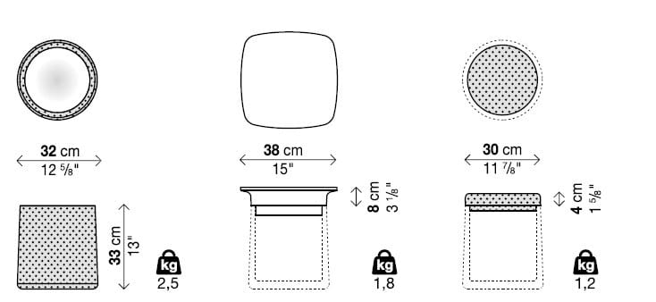 Пробковый стул / журнальный столик Kristalia степень ARCH-00094032 - Вид №13