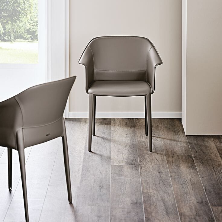 Кожаный стул с подлокотниками Cattelan italia ZULEIKA ARCH-00044205 - Вид №3