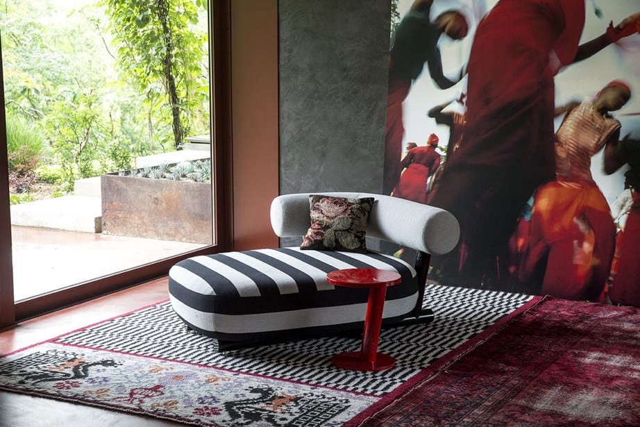 Стальной круглый журнальный столик MOROSO труба ARCH-00067465 - Вид №5