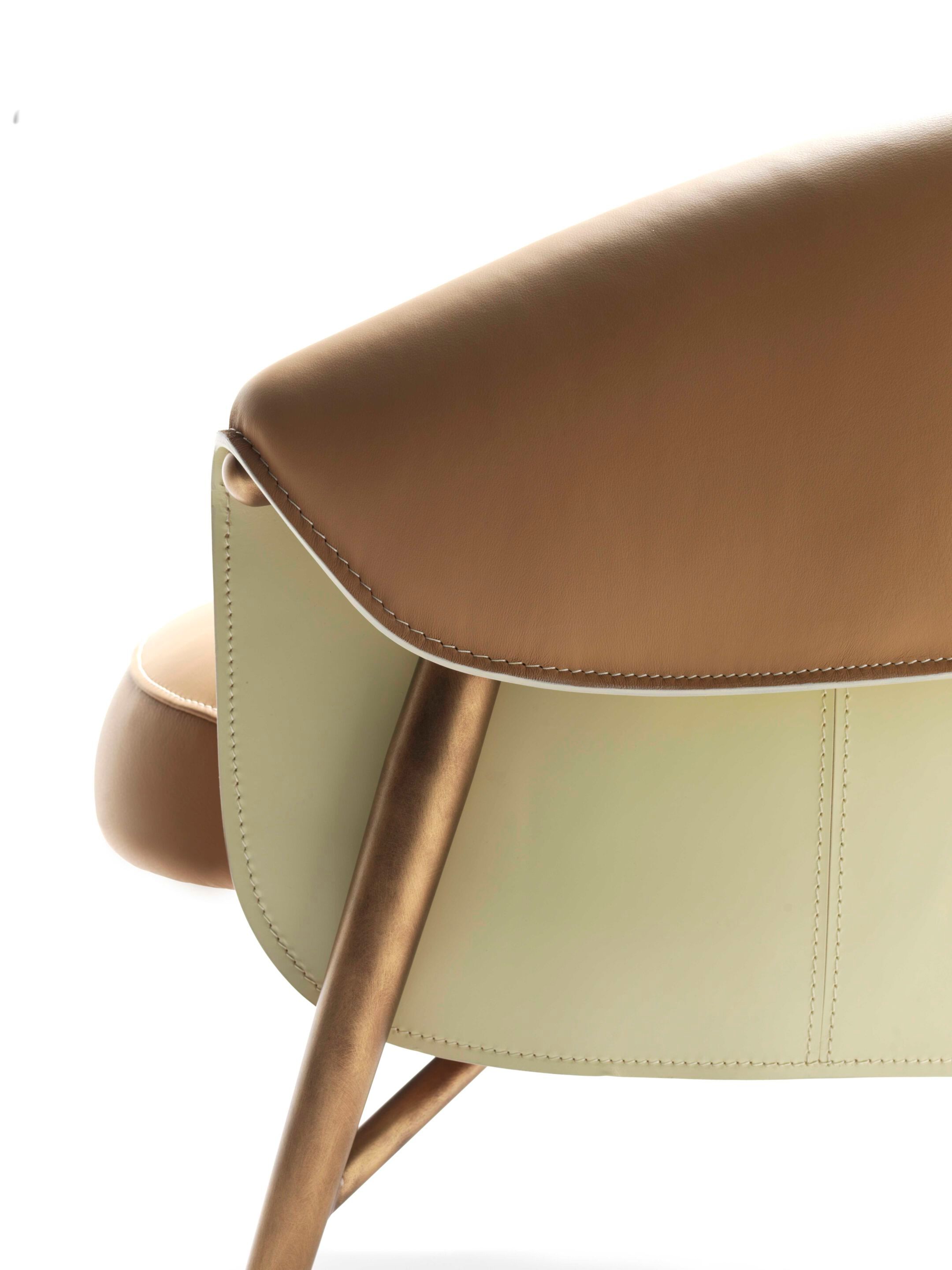 Кожаное кресло с подлокотниками Fasem Монтгомери ARCH-00140856 - Вид №7