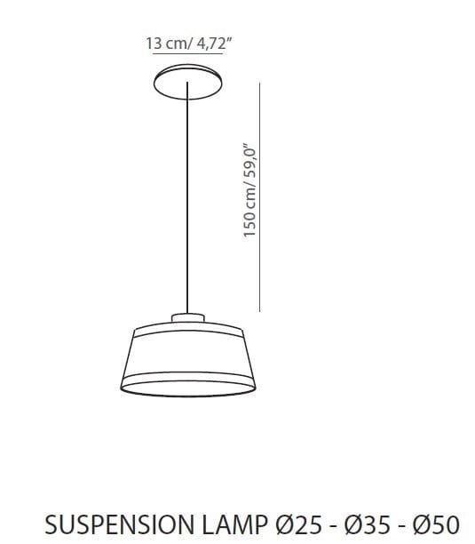 Ткань галогенная подвесная лампа Tooy Lilly ARCH-00037033 - Вид №2