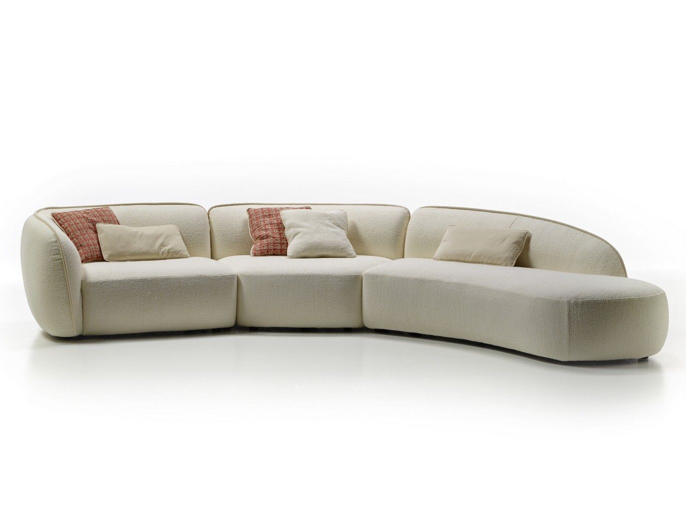 Тканевый изогнутый модульный диван BLACK TIE ERASMO ARCH-00126675