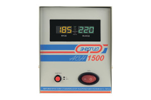15609286 Cтабилизатор с цифровым дисплеем АСН-1500 Е0101-0125 Энергия