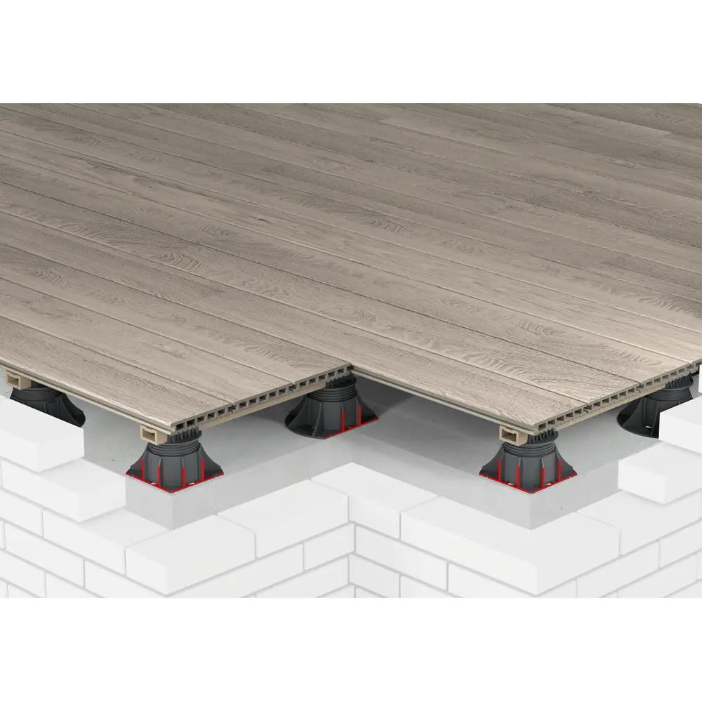 Опора для террасной доски T-Decks Professional 75-125 мм цвет черный STLM-2045327 - Вид №6