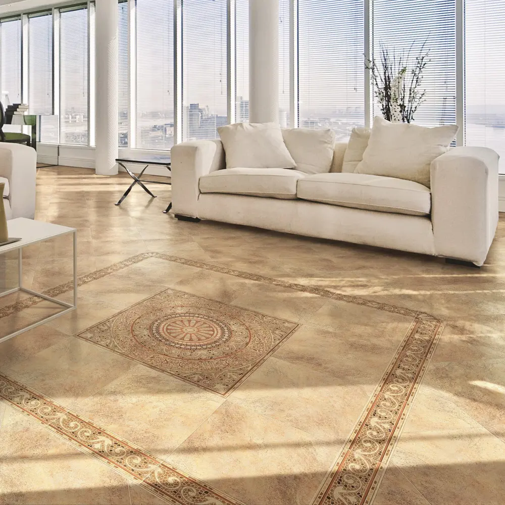 Керамогранит LB Ceramics Тенерифе 45x45 см 1.62 м² матовый цвет бежевый STLM-2114701