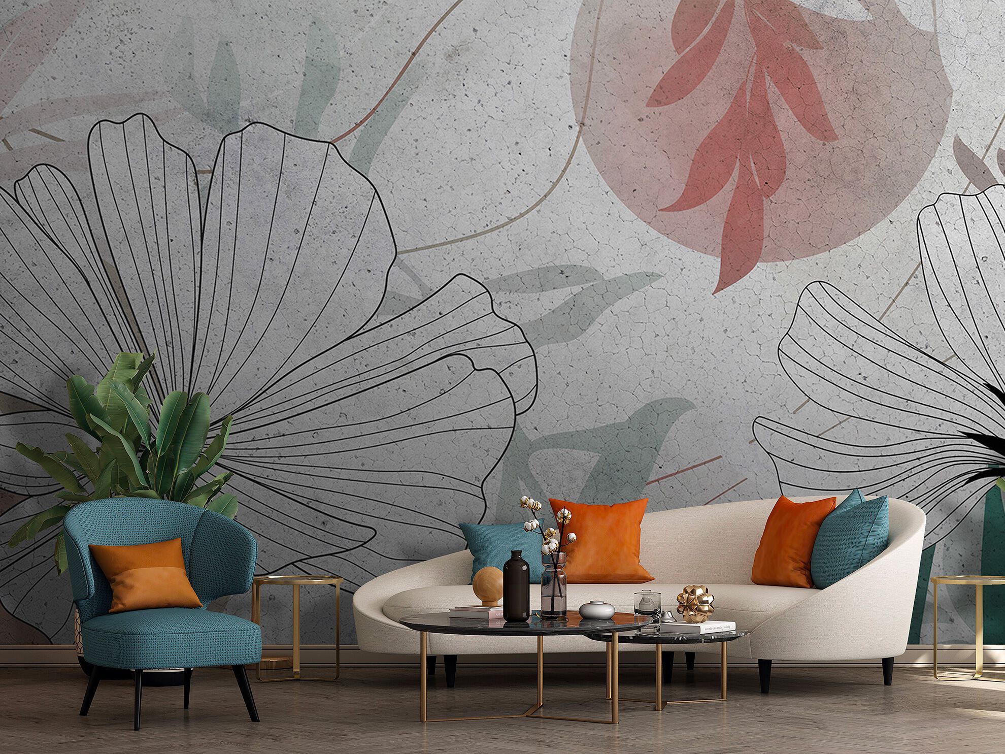 Моющиеся виниловые обои Carta da Parati Artistica Moderna ARCH-00116521