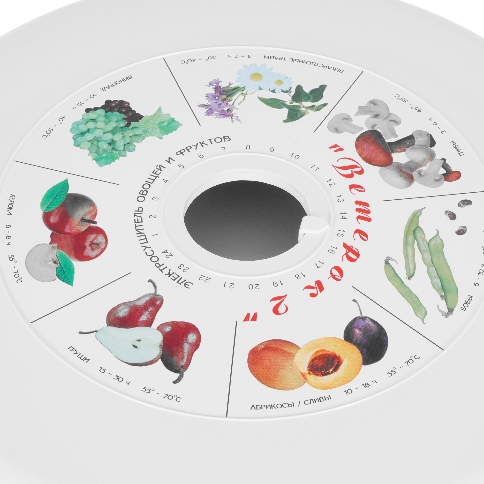 8146740 Сушилка для овощей и фруктов Спектр-Прибор Ветерок-2 5под. белый STDN-0136601 - Вид №4