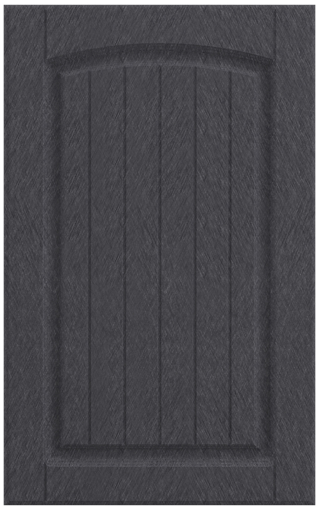 Фасады для кухни Кантри Фрезеровка «Арка сложная» Аура графит №537 SIDAK SIST2659-48