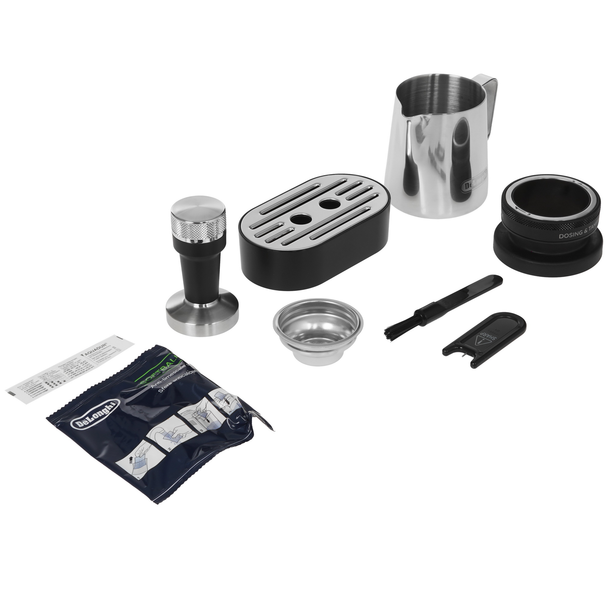 9098623 Кофеварка рожковая Delonghi EC9255.T серебристый STDN-0007225 - Вид №7