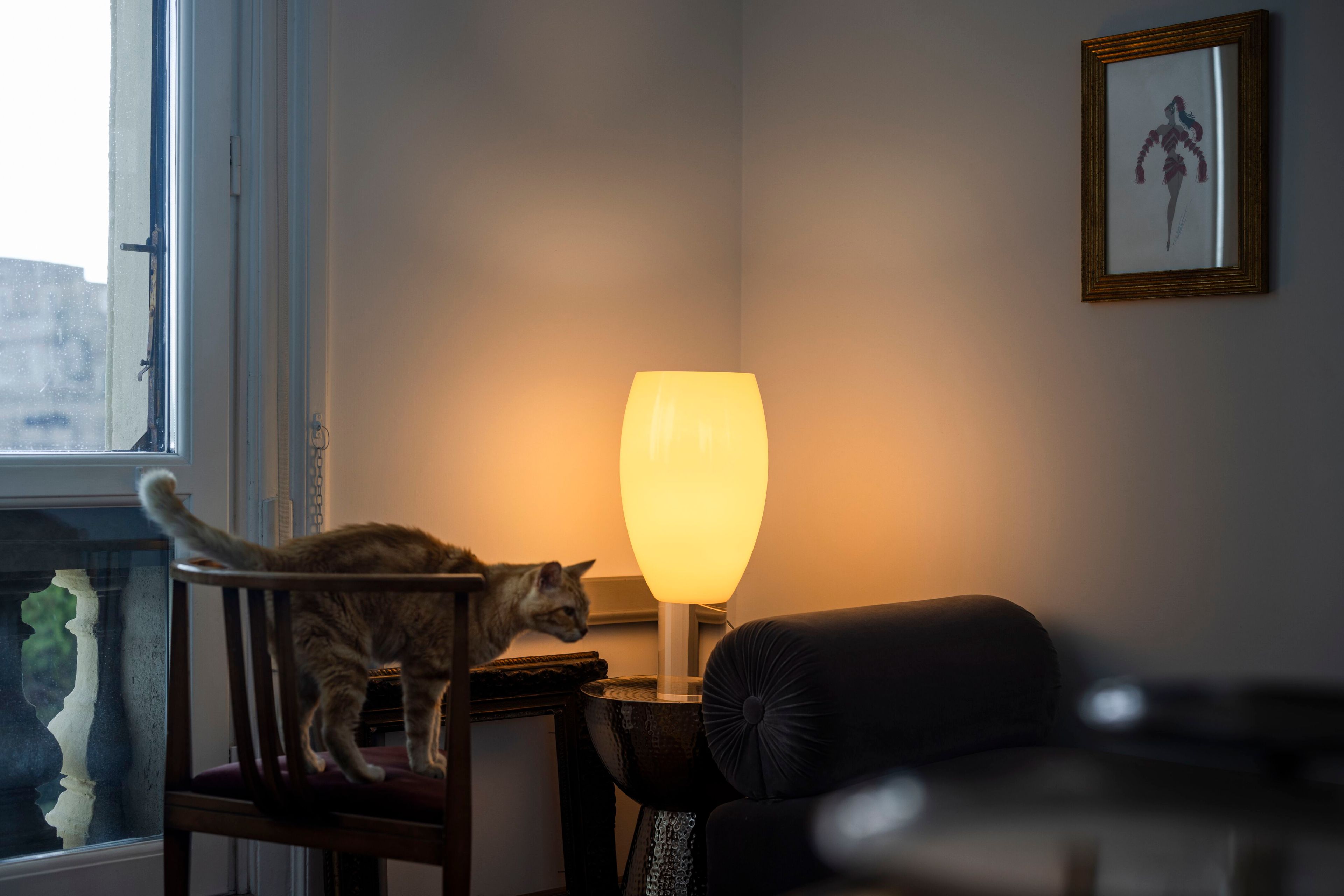 Настольная лампа из дутого стекла Foscarini Buds ARCH-00068663 - Вид №3