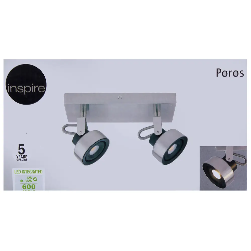 Светильник Poros, планка на 2 спота INSPIRE STLM-2086527 - Вид №2