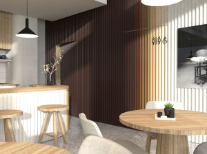 Трехмерная поверхность для внутренних/наружных фасадов