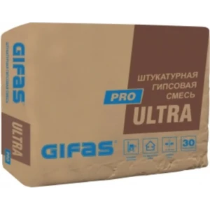 Штукатурка гипсовая Gifas Ultra Pro 30кг