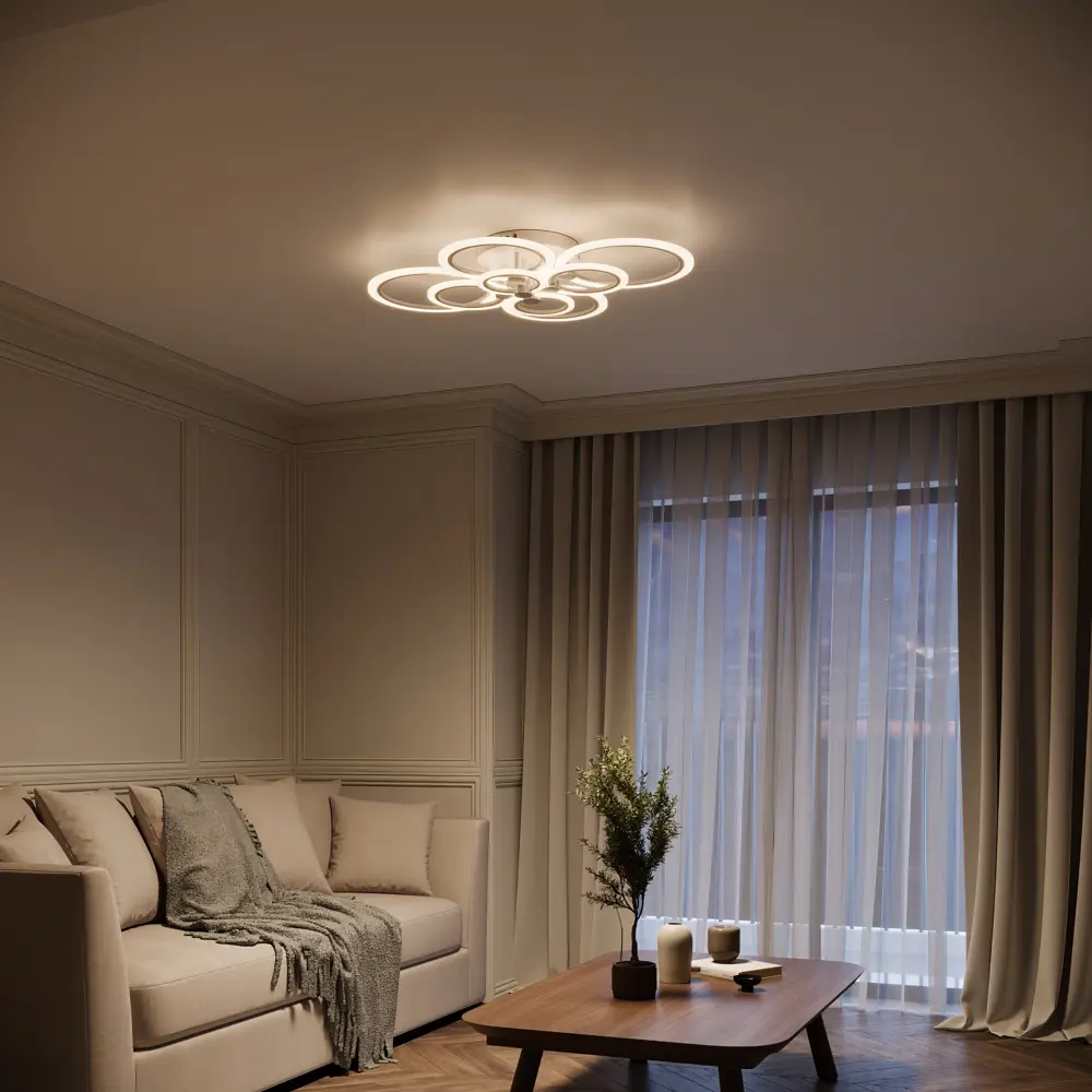 Люстра Escada Orbita с регулируемым светом и пультом управления 88294285 STLM-0077402 - Вид №11