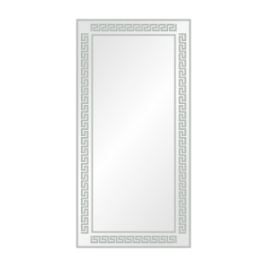 Зеркало для ванной прямоугольное 120х60 см MZF-222 1 МОСКОВСКАЯ ЗЕРКАЛЬНАЯ ФАБРИКА С рисунком