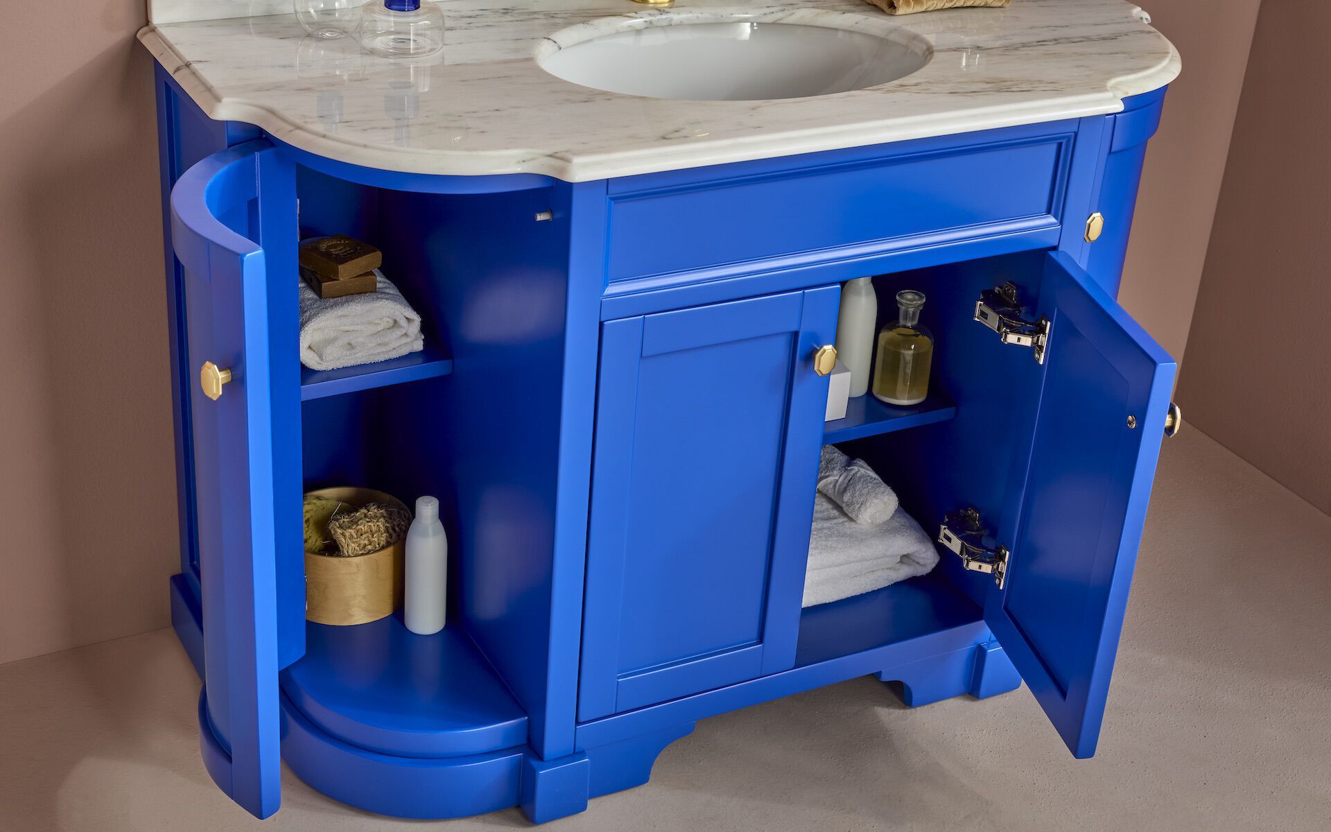 Напольный умывальник с дверцами Gaia Mobili Classic ARCH-00093781 - Вид №2