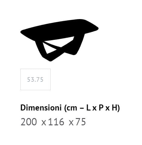 Бочковый стол со стальным основанием и столешницей из Супермармо Bontempi Casa Bach ARCH-00142222 - Вид №11