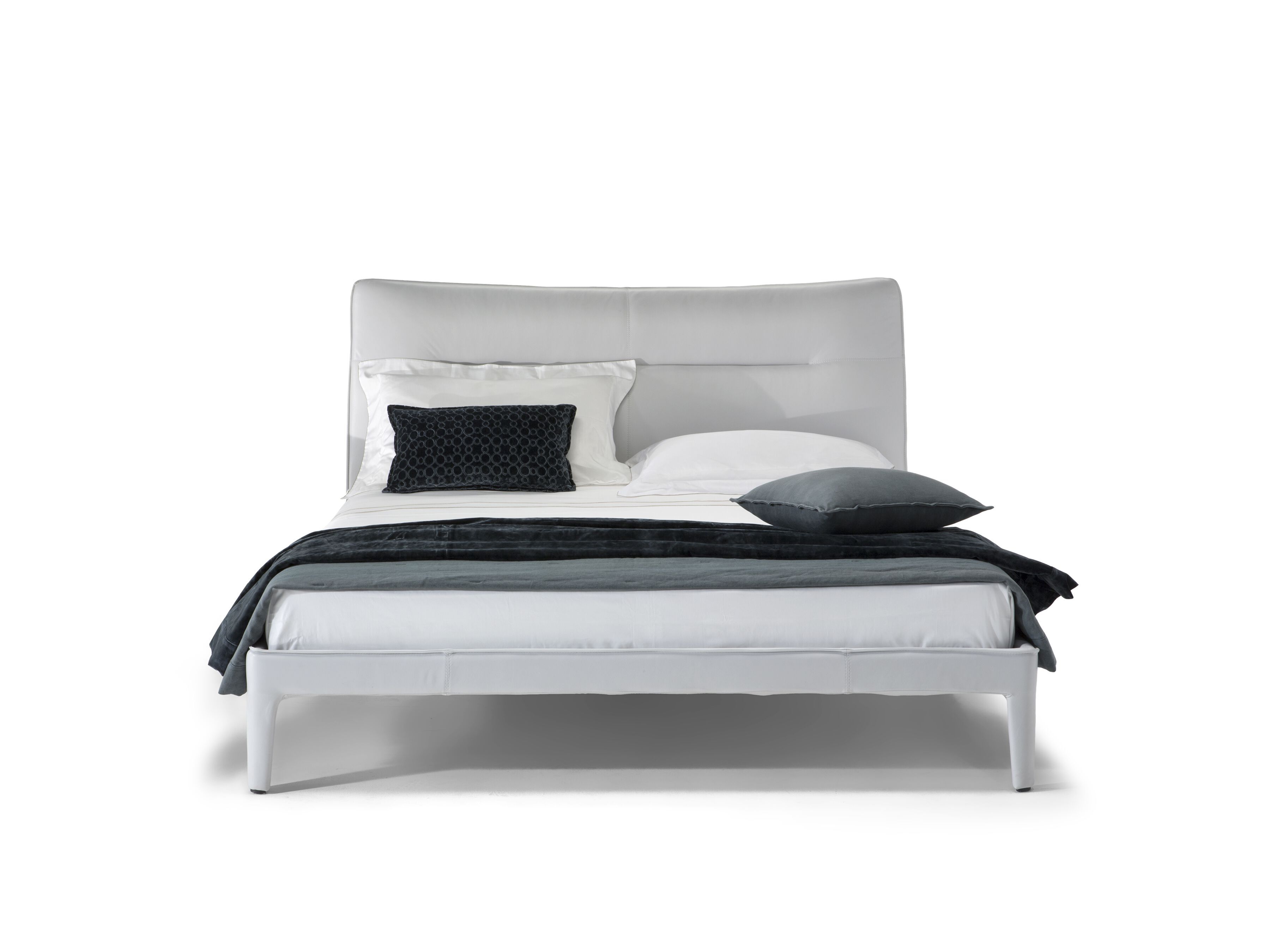 Кожаная двуспальная кровать Natuzzi Italia VENERE ARCH-00067708 - Вид №6