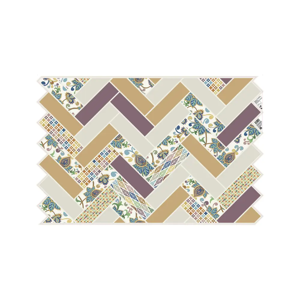 Стеновая панель ПВХ Восток бежевый 600x918x3 мм Santreyd STLM-2062451