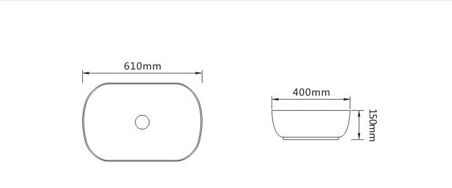 Раковина чаша SL-1091 SANTILINE  - Вид №1