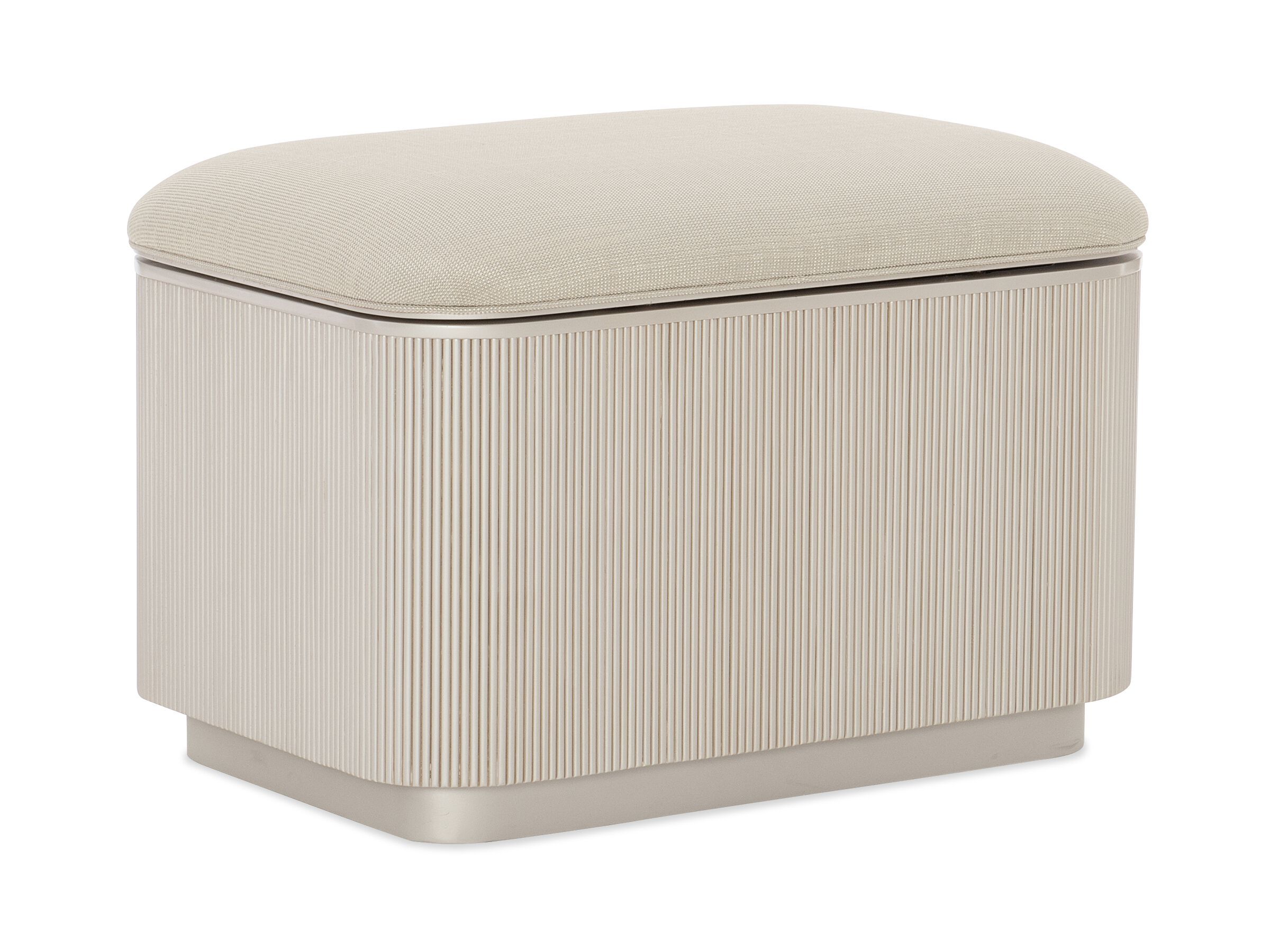 Ткань прямоугольный контейнер пуф Caracole Из любви к ARCH-00136458