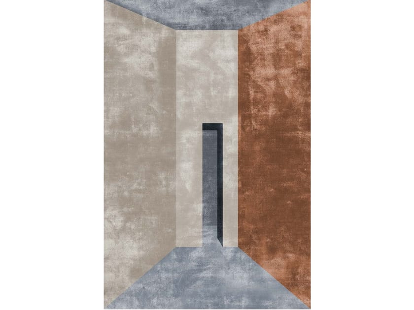 Ковер ручной работы из бамбукового волокна Sirecom Tappeti перспективы ARCH-00087376