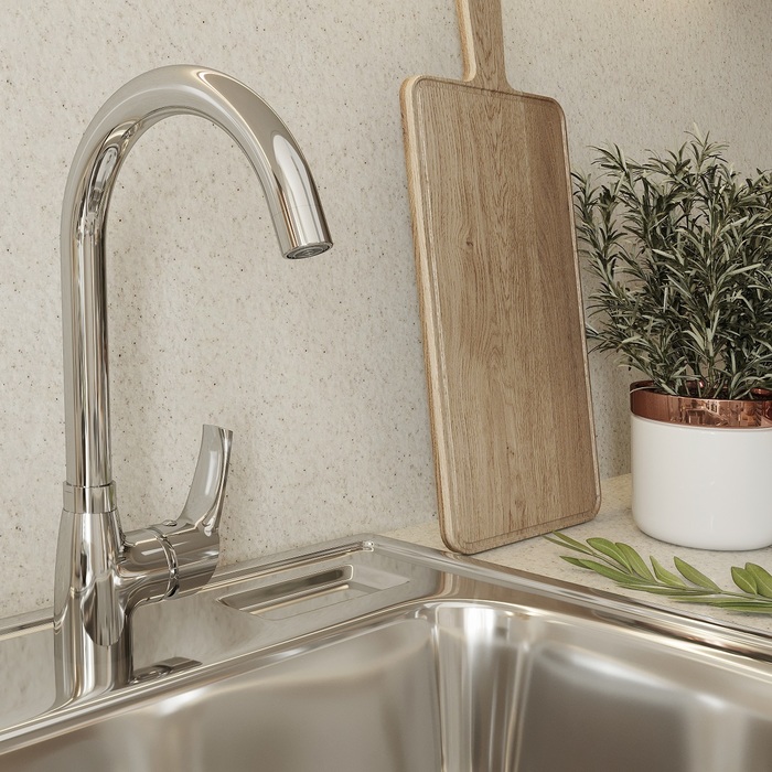 M07SB0JM05 Смеситель для ку*ни Milardo Meal  - Вид №1