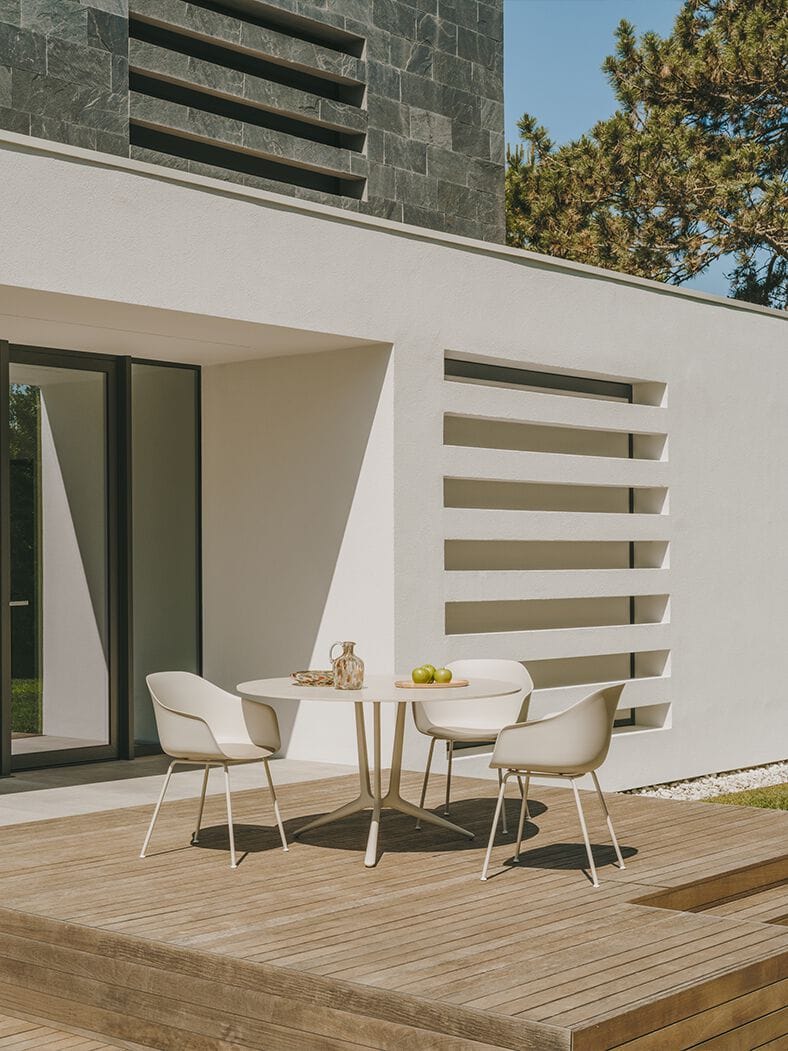 Полипропиленовый садовый стул Lapalma SEELA AC OUTDOOR ARCH-00060867 - Вид №6