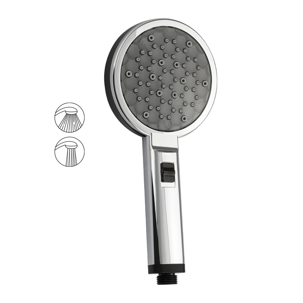 GFmark - Лейка круглая 3Д, душевая, массажная, 2 режима, код: 6048 