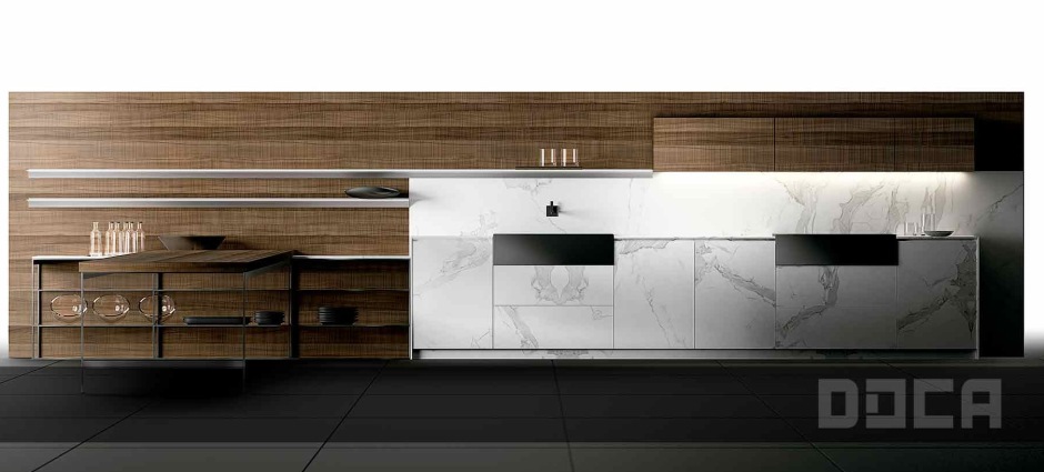 029828 Кухня Sr Nogal 5N Doca Santreyd  - Вид №1