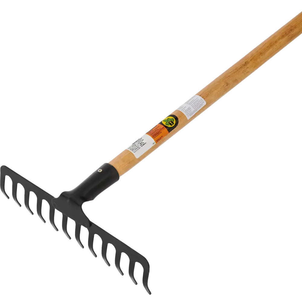 Грабли Tramontina 12 зубьев 124 см с черенком STLM-2093171 - Вид №1