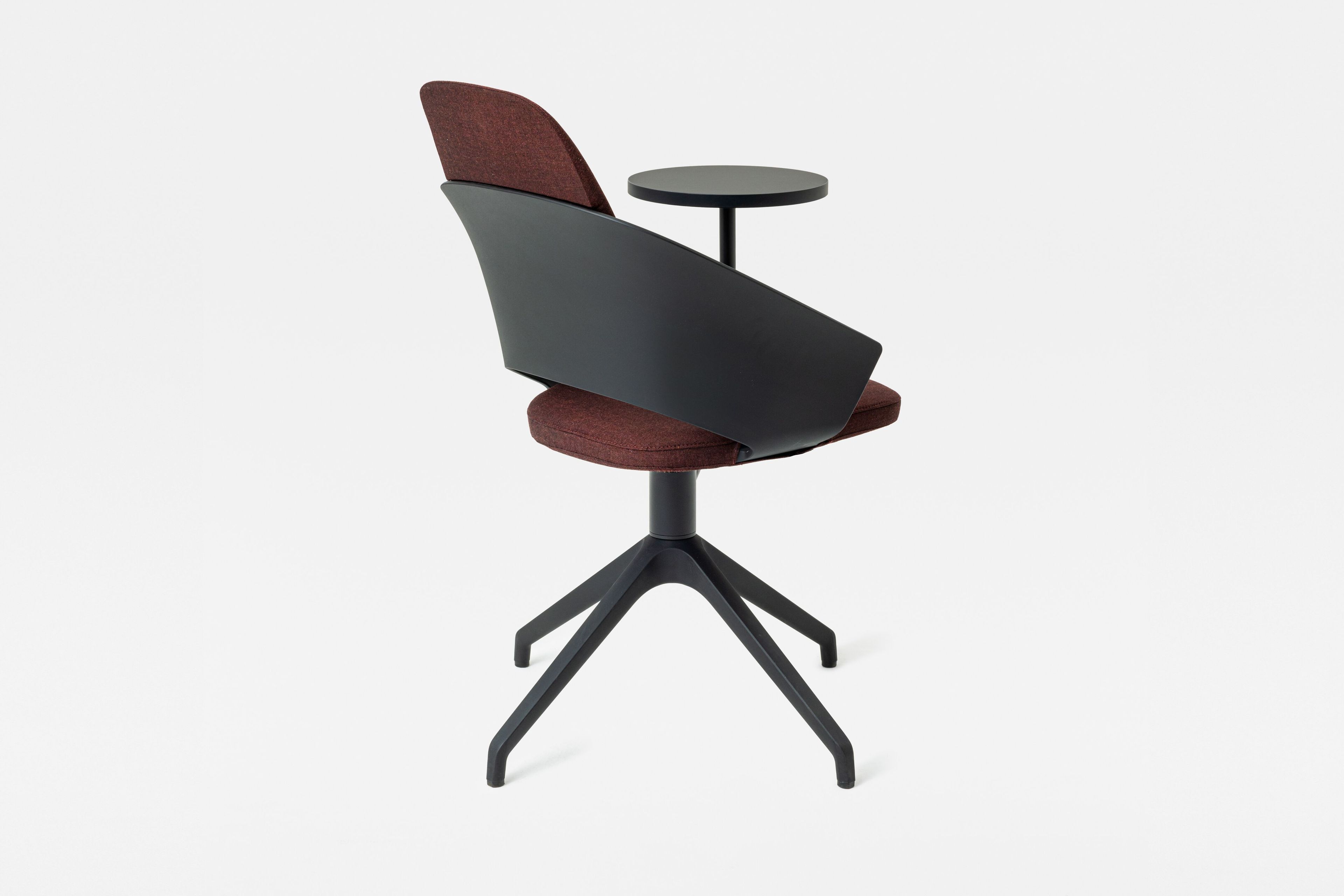 Стул из ткани с высокой спинкой и поворотным планшетом Mara Icon ARCH-00063235 - Вид №2