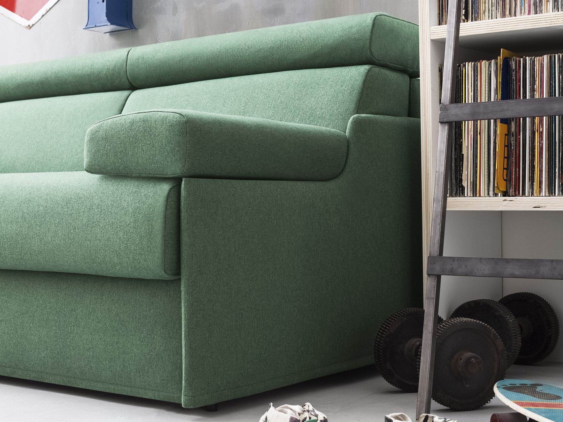 Двуспальный диван-кровать из ткани Felis Day &amp ARCH-00087857 - Вид №2