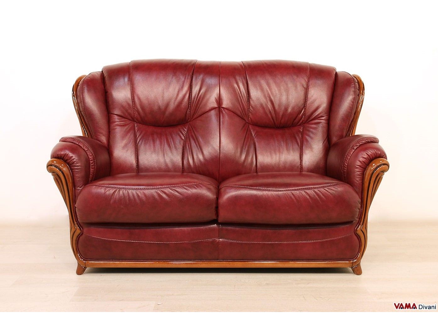 2-местный кожаный диван VAMA MILENA ARCH-00058142