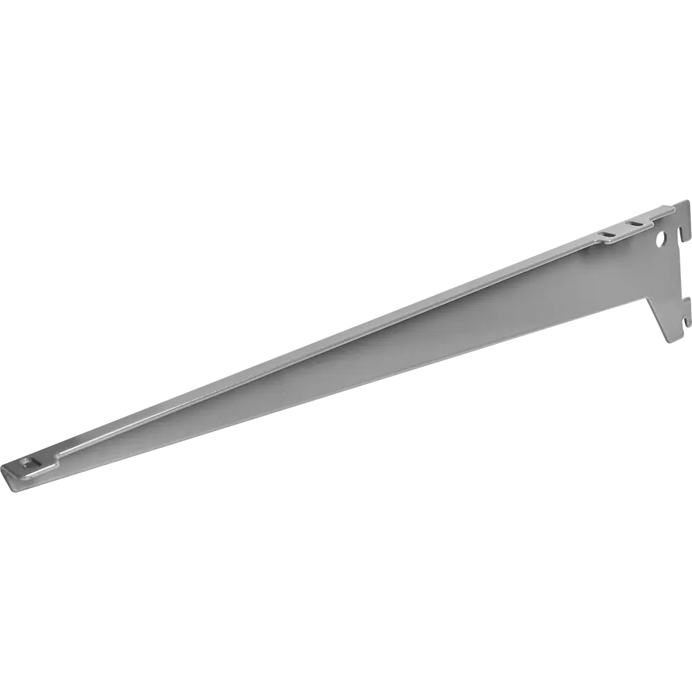 Кронштейн однорядный KONSENSA 1.85x7.67 см нагрузка до 50 кг цвет серый 2 шт STLM-2126325