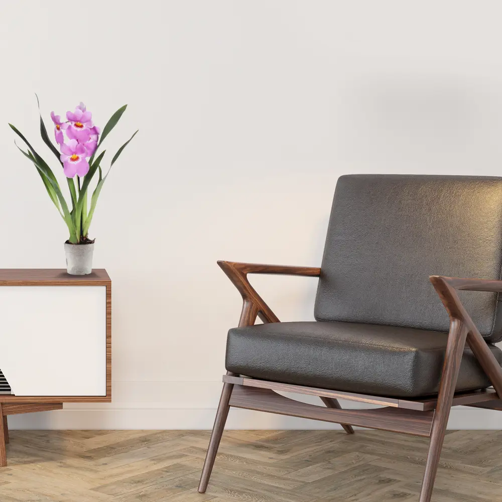 Горшок цветочный для орхидей Газонcity ø11.5 h10.8 см v0.74 л пластик прозрачный STLM-2015131 - Вид №2