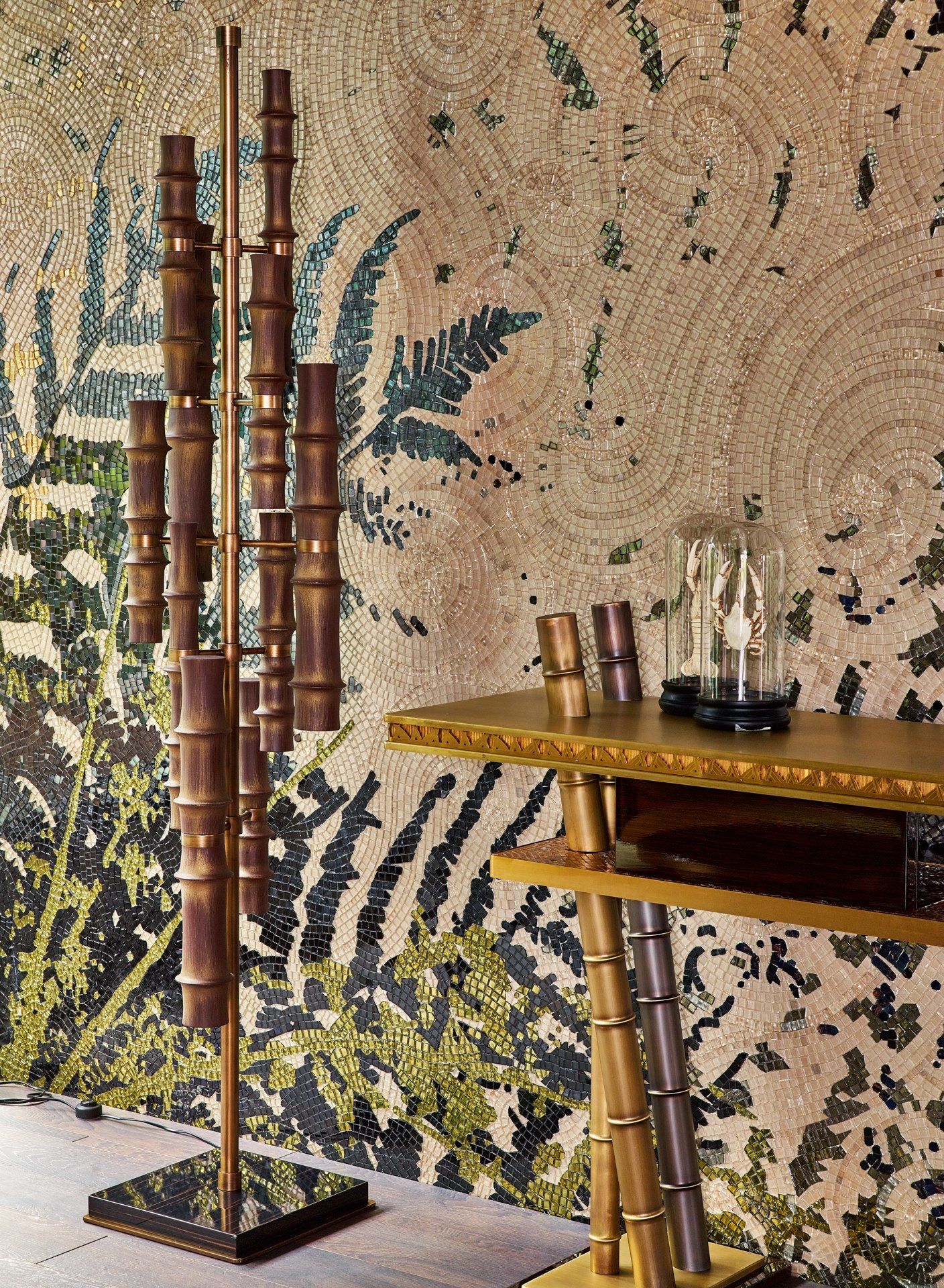 Деревянный светодиодный торшер Sicis Siam ARCH-00037725 - Вид №5