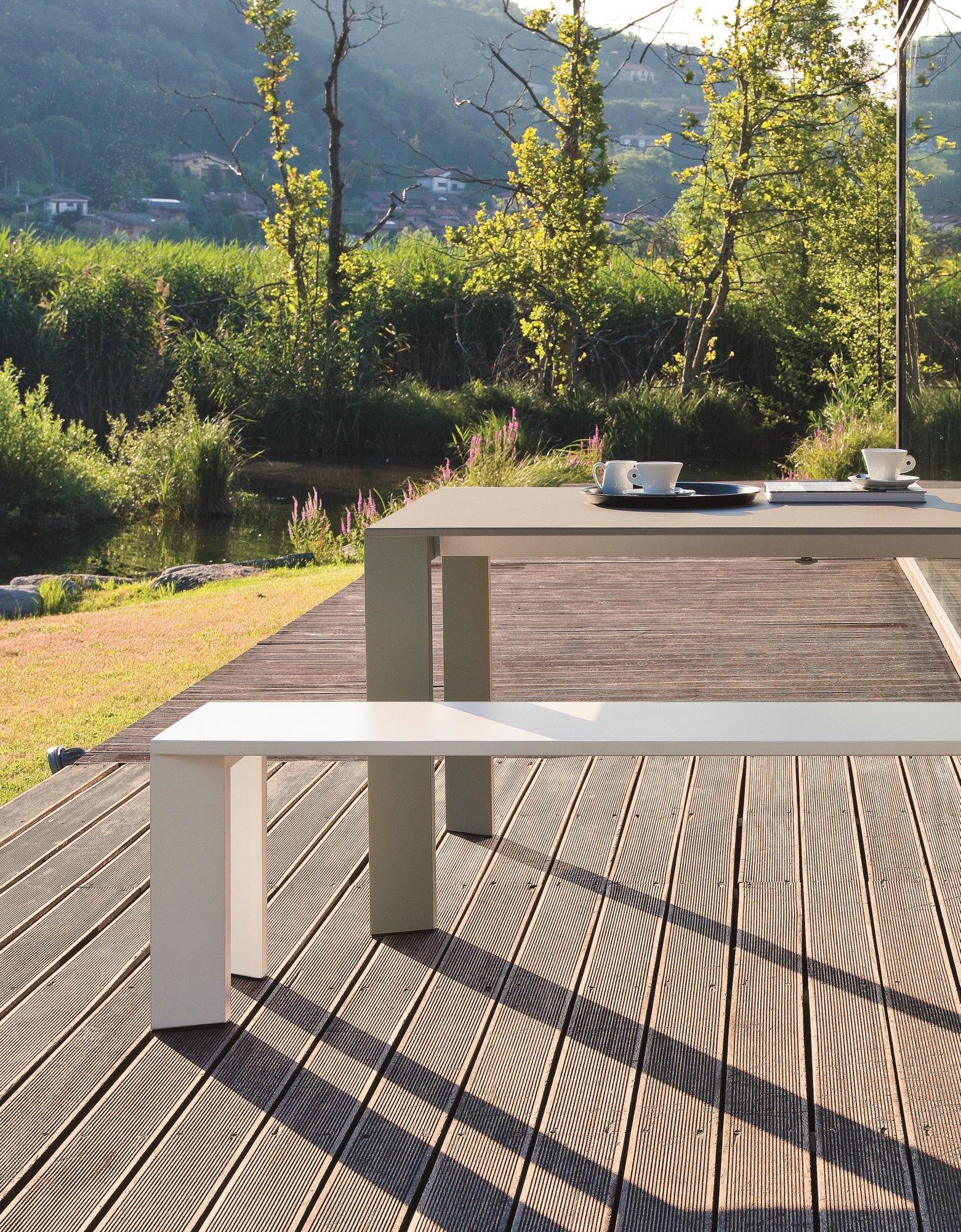 Алюминиевый прямоугольный садовый стол FAST Grande Arche ARCH-00102800 - Вид №4