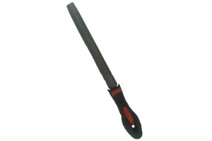 15737089 Полукруглый напильник с ручкой PVC (250 мм, насечка №3 мелкая) 3723250 BAUM