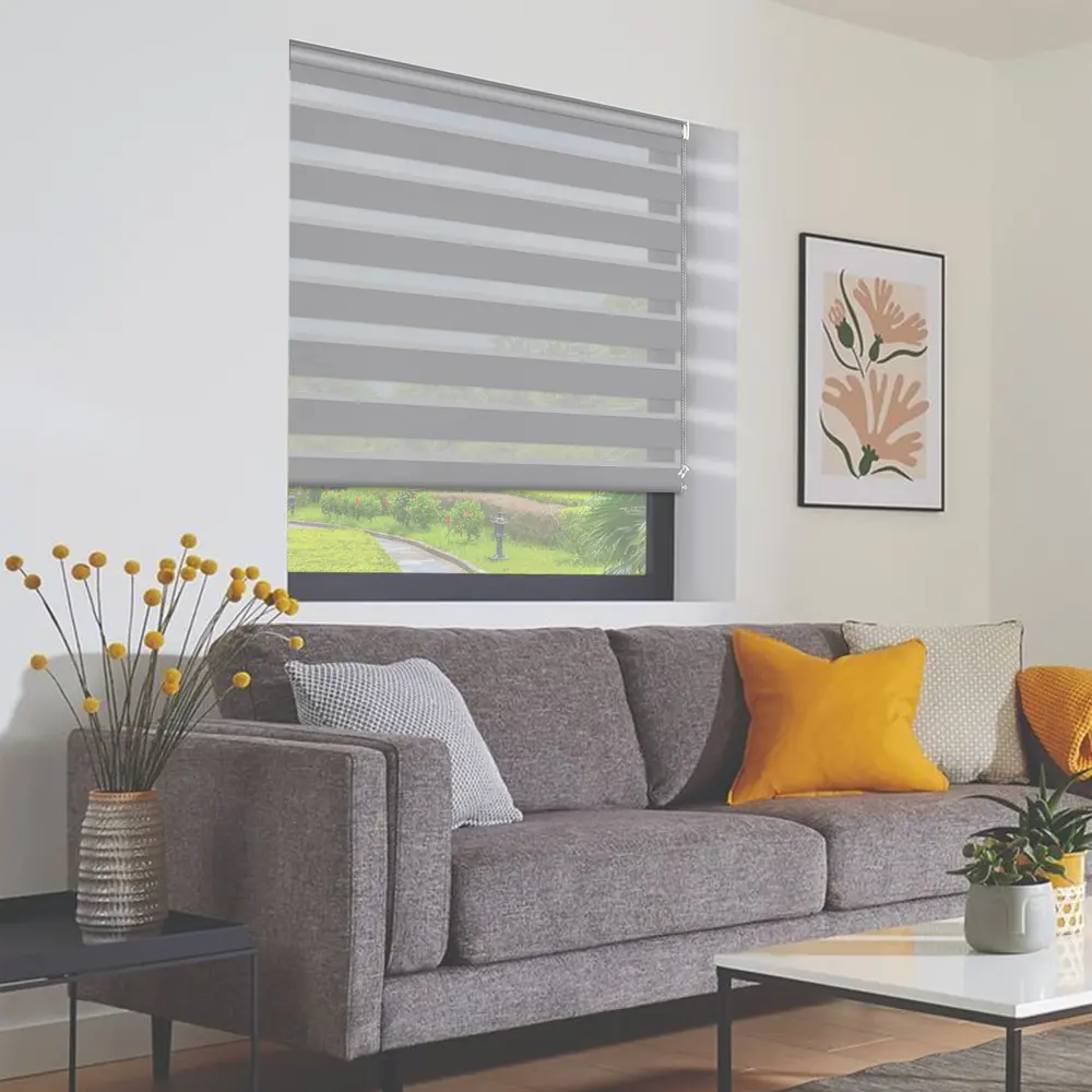 Рулонная штора день-ночь KREAFORTA Moskva с регулировкой освещения 89408509 STLM-1584403 - Вид №7