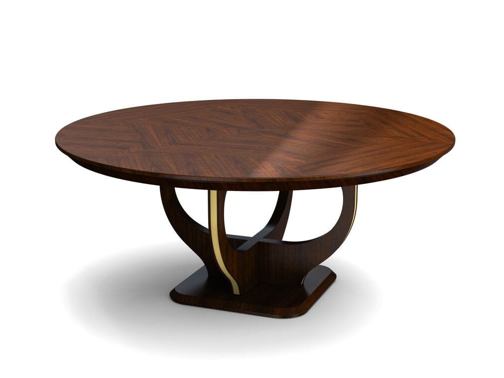Круглый деревянный стол со скульптурным основанием Hurtado Evolution ARCH-00085331 - Вид №1