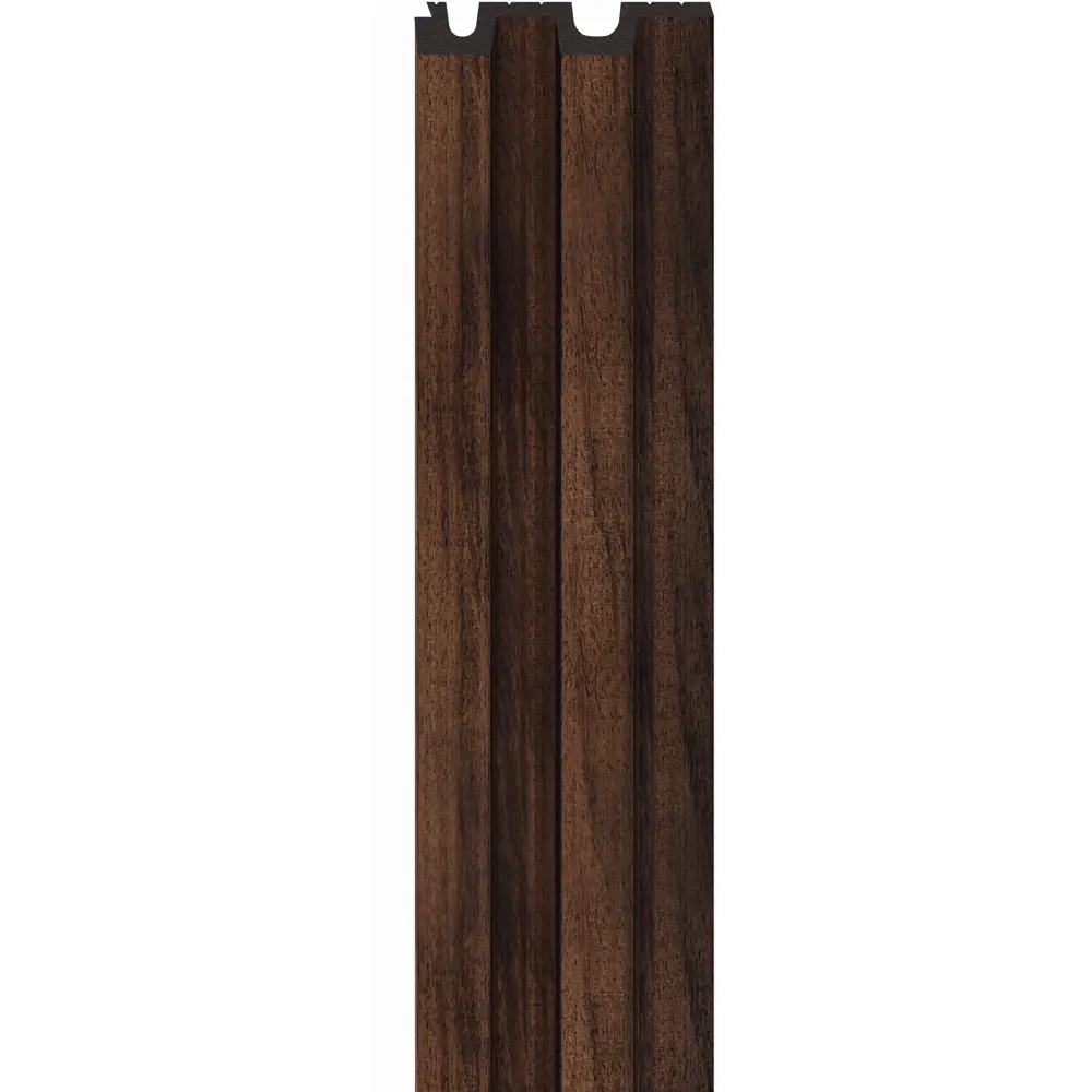 Стеновая панель ПВХ Linerio L-line chocolate 2650x122x12 мм 0.323 м² 85517803 STLM-2061937 VILO 