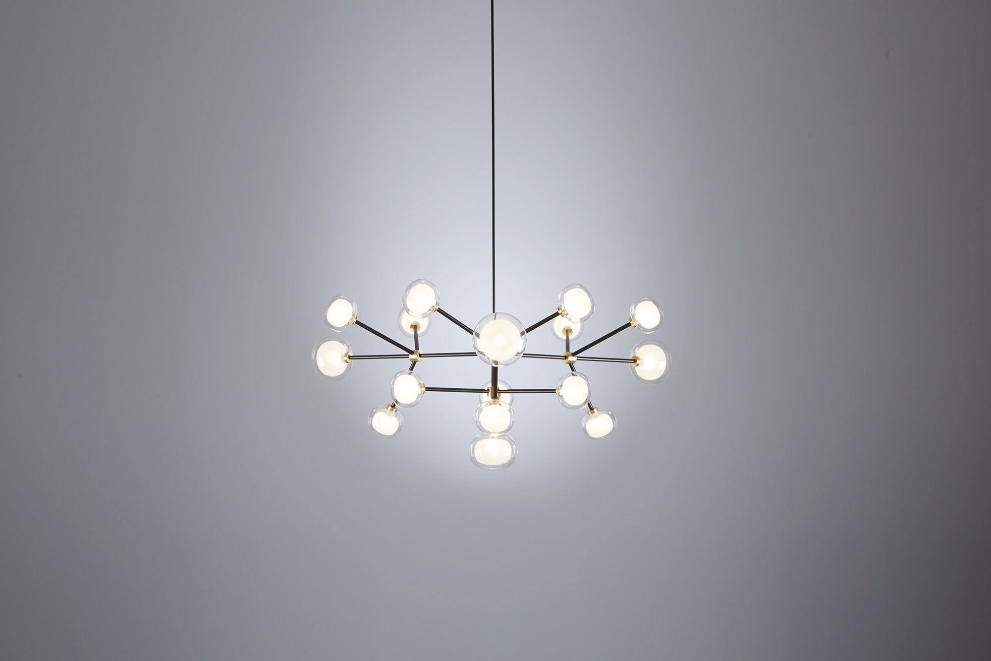 Подвесной светильник из металла и боросиликатного стекла Tooy Nabila ARCH-00039920 - Вид №17