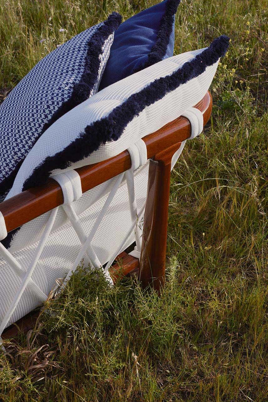 3-местный диван из красного дерева и ткани Exteta Sunset ARCH-00119067 - Вид №14