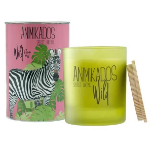 Свеча ароматическая цветочная Wild Zebra AMBIENTAIR  00-3881021 Розовый
