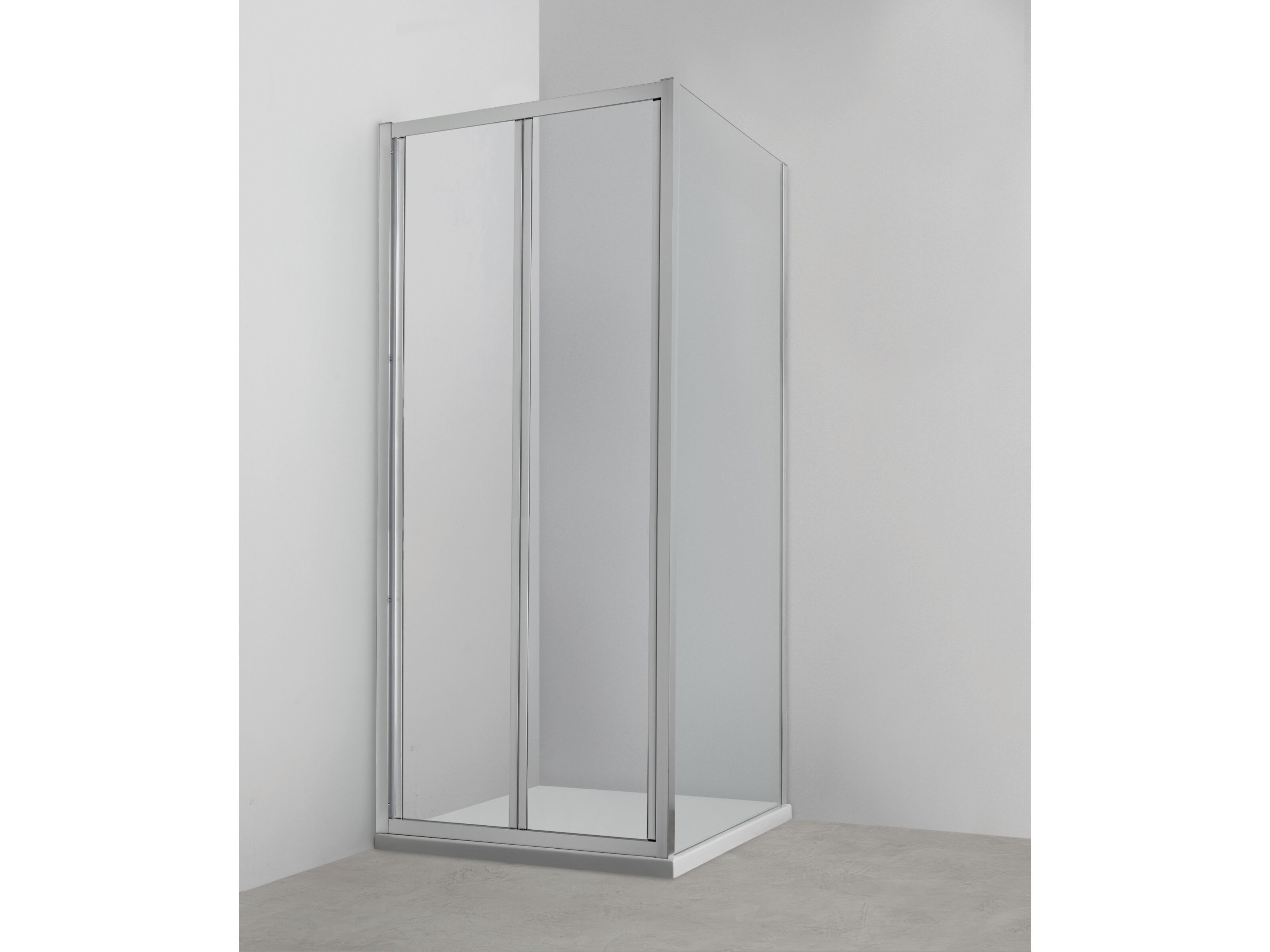 Угловая душевая кабина с раздвижной дверью Kinedo Fast Plus ARCH-00115208