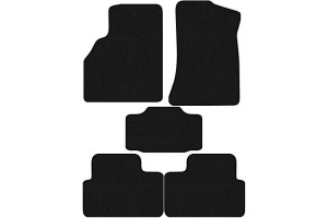 16466725 Автоковрики Standart черные, ВАЗ 2170 PRIORA, 2007-2018 г.в. 3007-5NLT-F01K Allmone